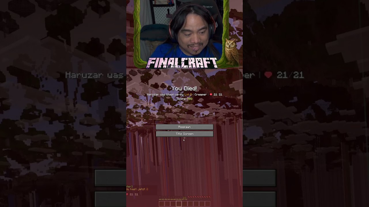 Minecraft FinalCraft | Tod Nr. 1 ❌ | 