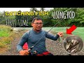 First timecatching fish with fishing rod sa fresh water 48