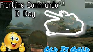 FRONTLINE COMMANDO D DAY || Old Game || Old Games || Destroying Tank