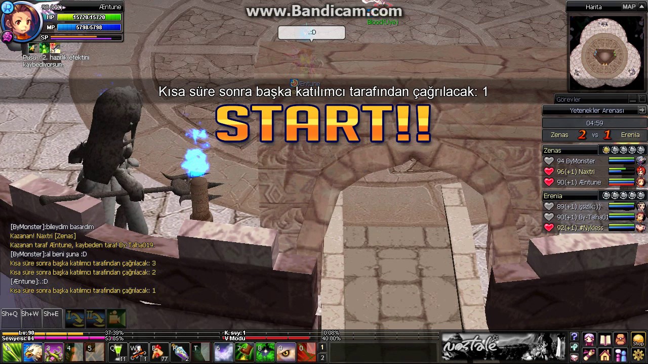 Nostale Tr Talent Arena -Æntune Severity #1