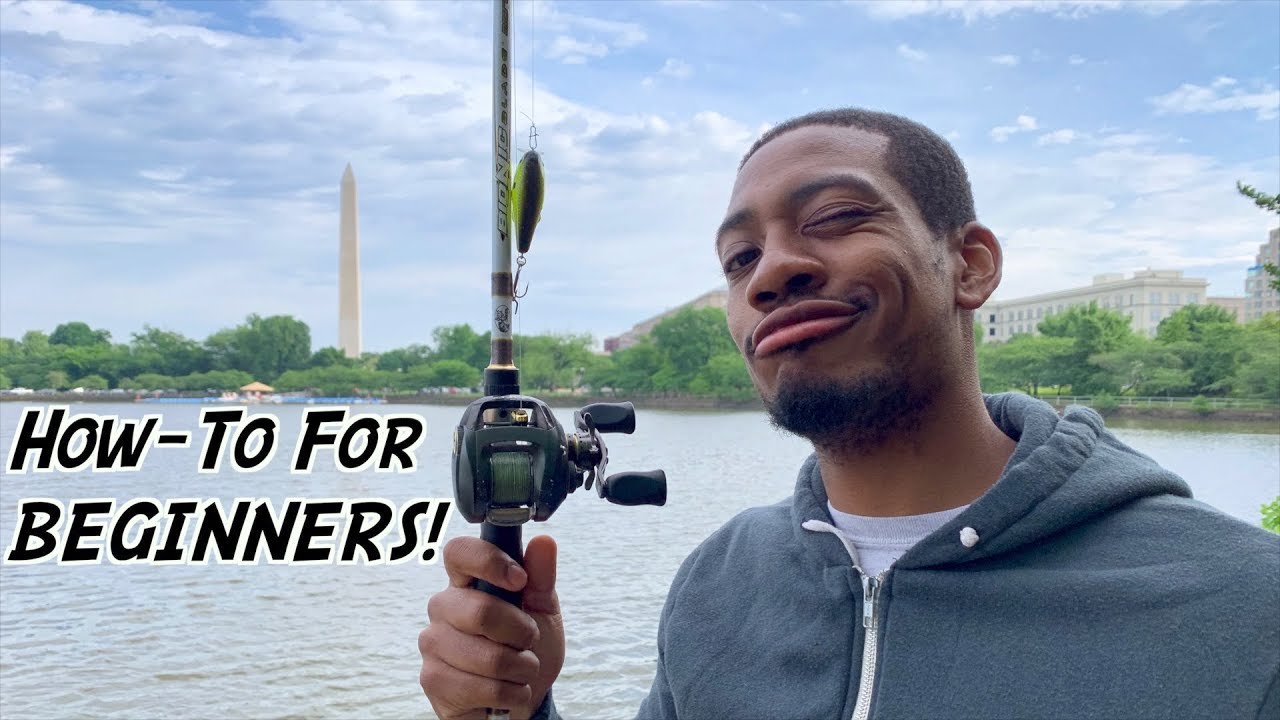 HOW TO Cast a Baitcasting Reel for BEGINNERS!!! (ft. Reggie