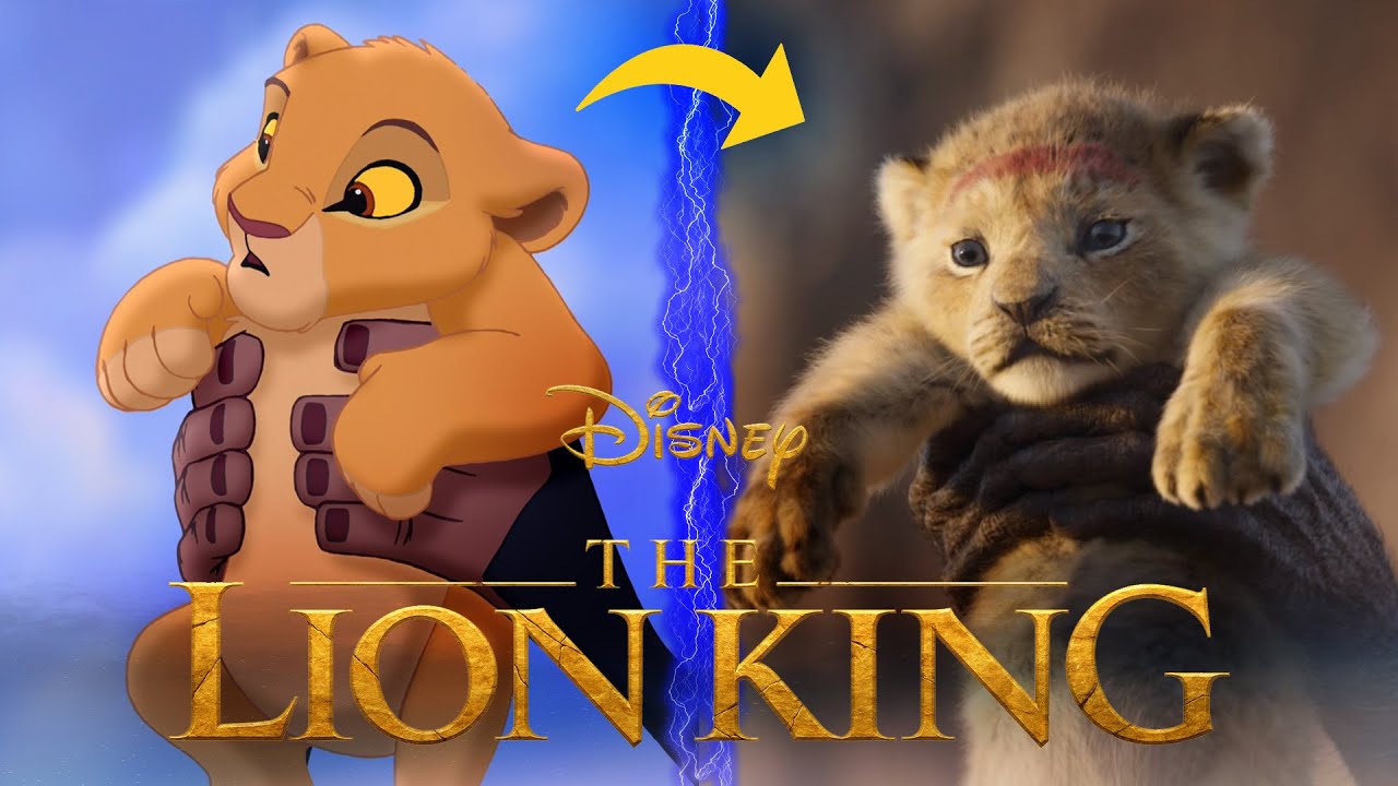 The Lion King (1994/2019) side-by-side comparison The Lion King (1994/2019) side-by-side comparison
