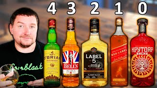 Виски Bell’s, Label 5, Крутояр, O’Brian и Johnnie Walker Red Label. Кто король дешёвого виски?