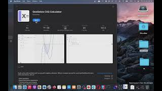GeoGebra CAS Calculator Education App [MAC OS] Basic Overview screenshot 2