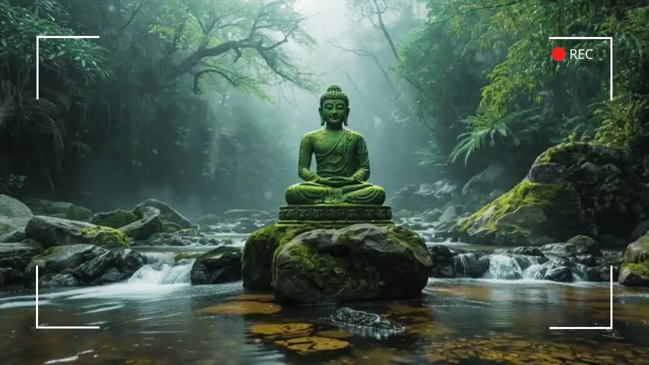 The Sound of Stillness | Healing Streamside Meditation Music - YouTube