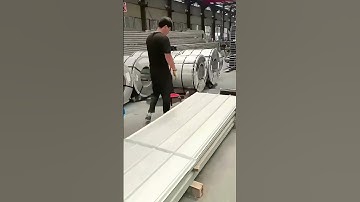 Factory Live: The Full Automated Production Process of Metal Roofing Sheets