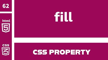 CSS Property : fill explained !