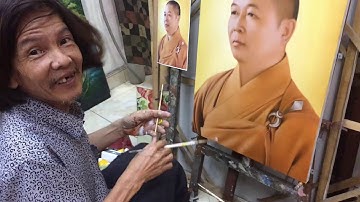 Vẽ chân dung vẽ truyền thần của nghệ nhân độc nhất ở Sài Gòn | Đoàn Nguyễn