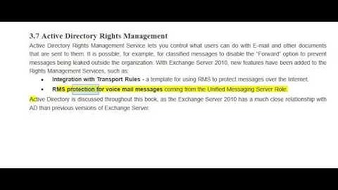 3 7 Active Directory Rights Management