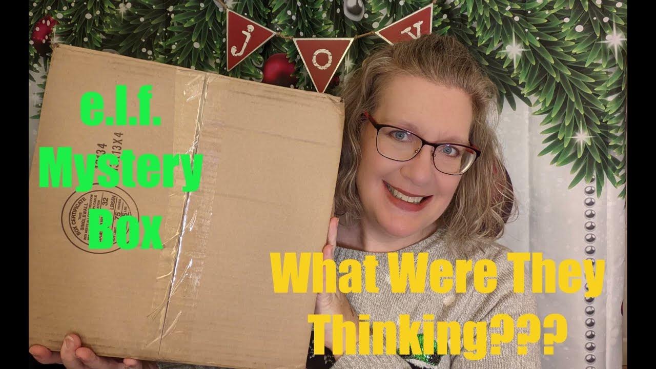 E.L.F. Black Friday Mystery Box Yikes!!! YouTube