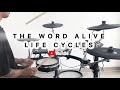 THE WORD ALIVE - TRAPPED (E-drums Cover Nux dm7x)