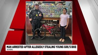 Ware man arrested after allegedly stealing bike from children