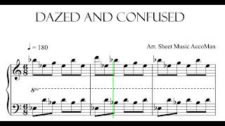 Learn How To Play Dazed and Confused With This Sheet Music