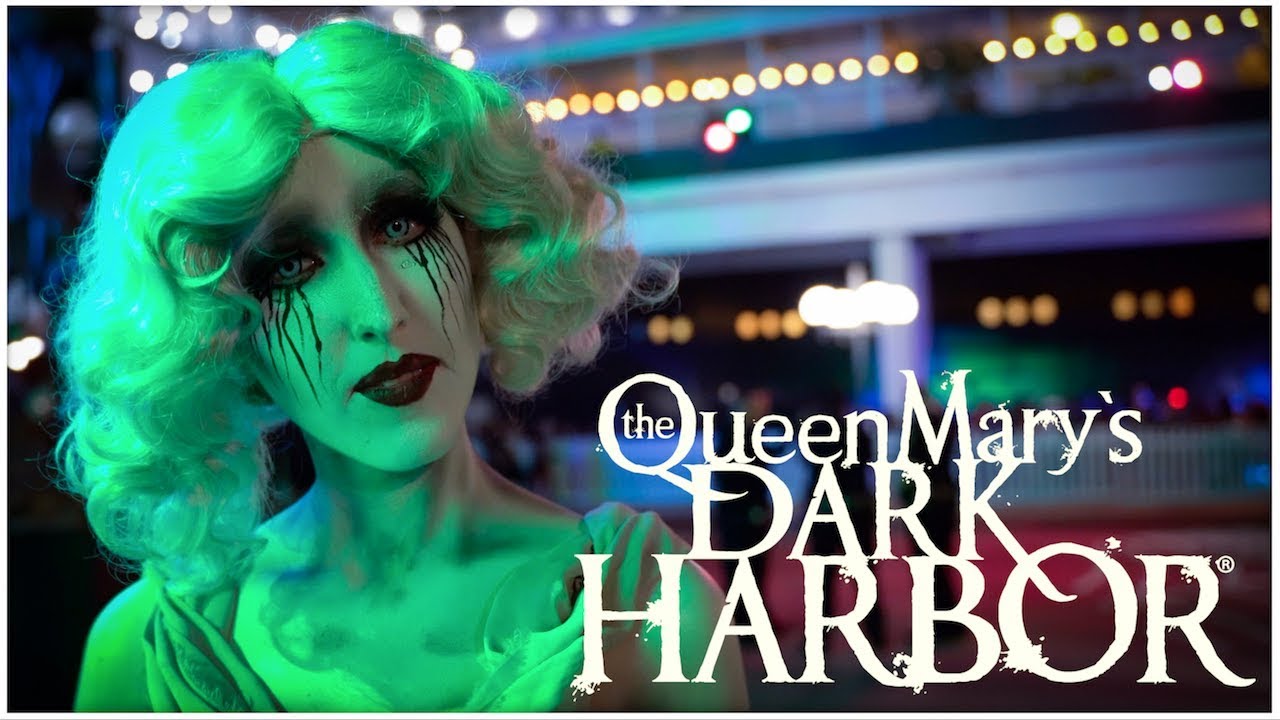 Queen Mary's Dark Harbor 2018 Mazes & Secret Bars! YouTube