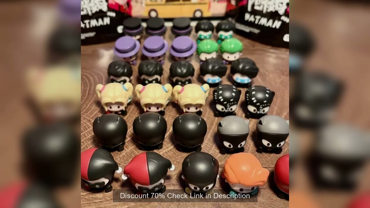 Authentic Suplay Batman From Arkham Mini Blind Bag Trendy Play Cute Grain Blind Bag Trendy Toy Deskt