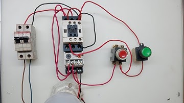 Single Phase Motor Starter || DOL Starter Connection For Single Phase Motor || Dolli Starter