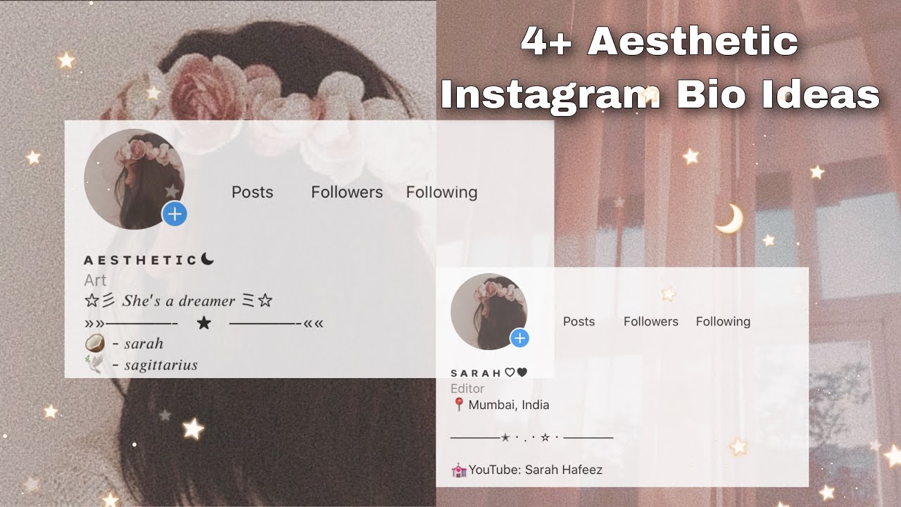 Soft Aesthetic Bio Template