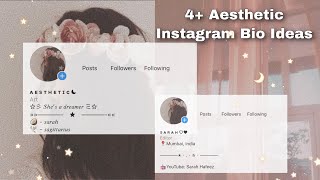 How to make your Instagram Bio Aesthetic| Ideas + Hacks| screenshot 5