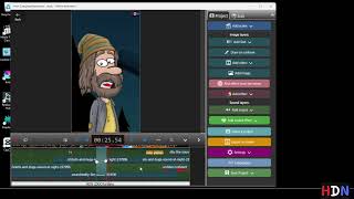 Create Shorts using Movie Animator 3 and Cartoon Animator 5 Widescreen Clips (Learn CTA5 Lesson 50) screenshot 1