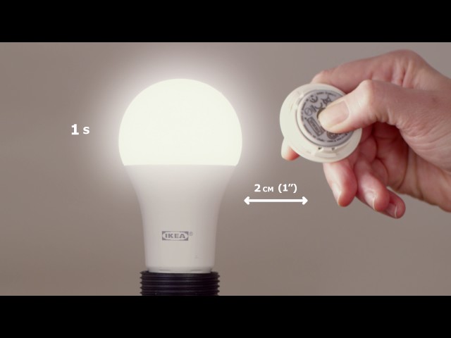 IKEA - Zo sluit je een aan op de TRÅDFRI dimmer -