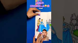 CINDERELLA STORY DRAWING !!? #drawing #princesscuteartist #art #princess #disney