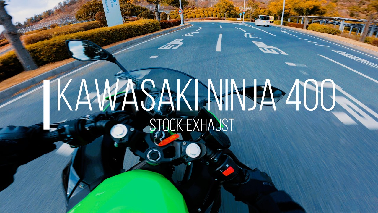 Kawasaki Ninja400/Exhaust Sound🎧/# 272 Ninja400 Stock Exhaust
