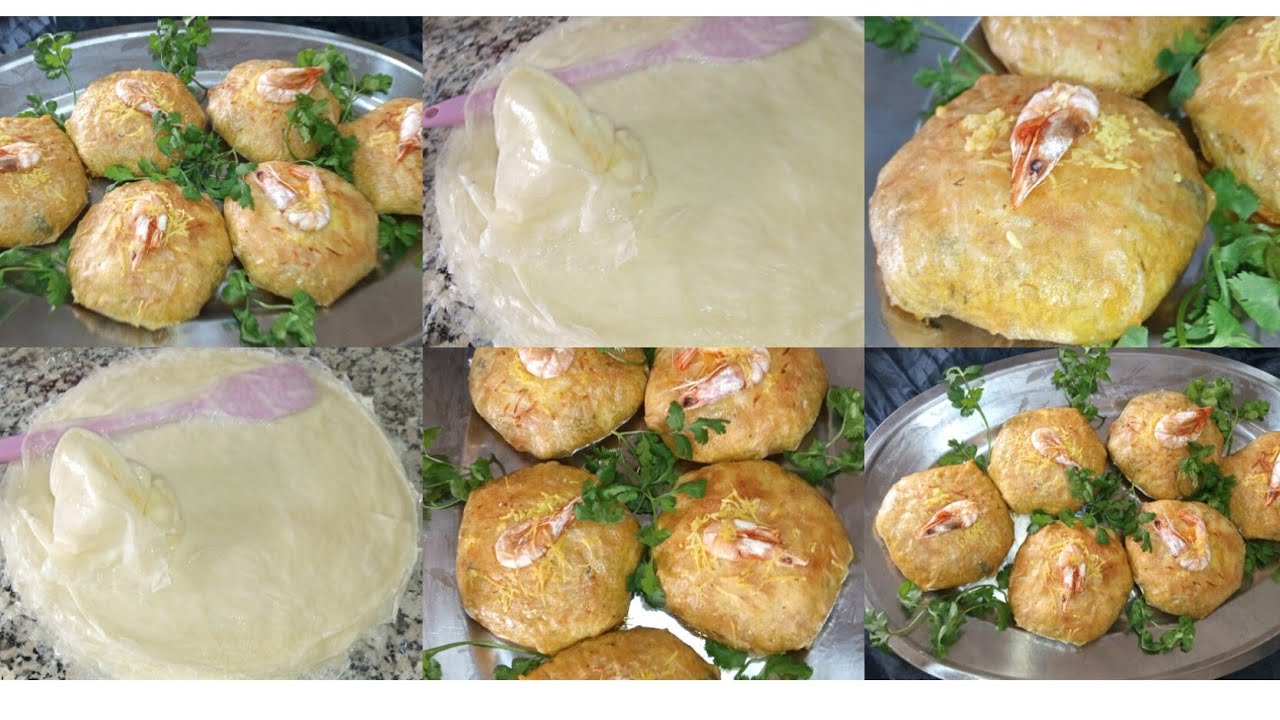 تحضير بسيطلات بالحوت مع الورقة خالية من الغلوتين  ضروري تجربوهم تجيو لذاذ 