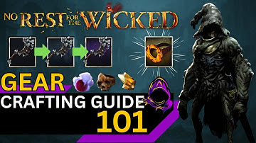 In-Depth CRAFTING GUIDE | No Rest For The Wicked | The Breach