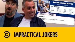 Dating Profiles - Football Beer Dogs Impractical Jokers Comedy Central Uk