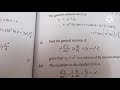 Ex 10.6 (4th year)variation of parameters when one solution is given