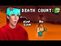 Minecraft Hardcore Solo Day 2 (new player) - I DUG STRAIGHT DOWN