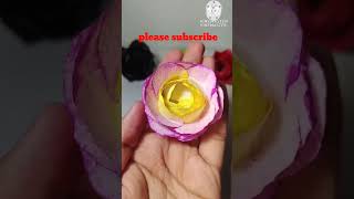 DIY Beautiful Paper Rose 🌸 Easy Flower Craft Tutorial #shorts #flowercraft #viralshorts
