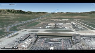 GPS Tracklog: Aterrizaje en Chile