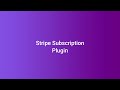 Stripe Subscription Payment for Moodle courses
