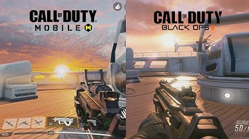 Call of Duty Mobile vs Call of Duty PC - Graphics Comparison