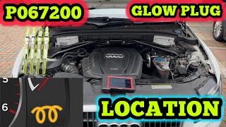Audi Seat Skoda VW - Glow Plug Location P067200 Cylinder Glow Plug Circuit - Guidance