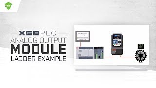 LSIS XGB PLC Analog Output Module Ladder Example
