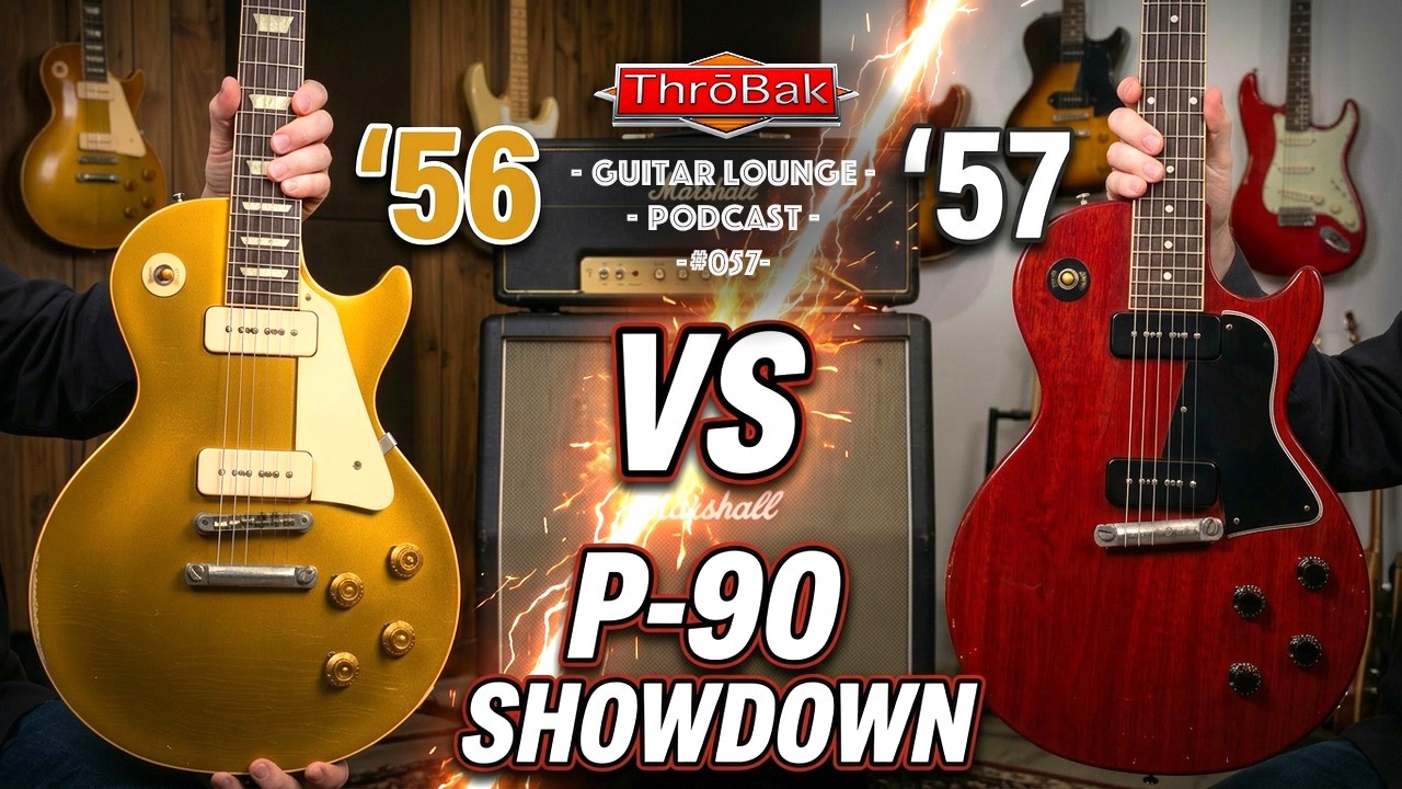 Vintage P90 Legends Face Off: '56 Goldtop vs '57 Les Paul Special