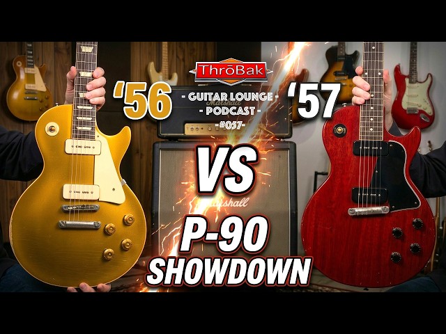 Vintage P90 Legends Face Off: '56 Goldtop vs '57 Les Paul Special