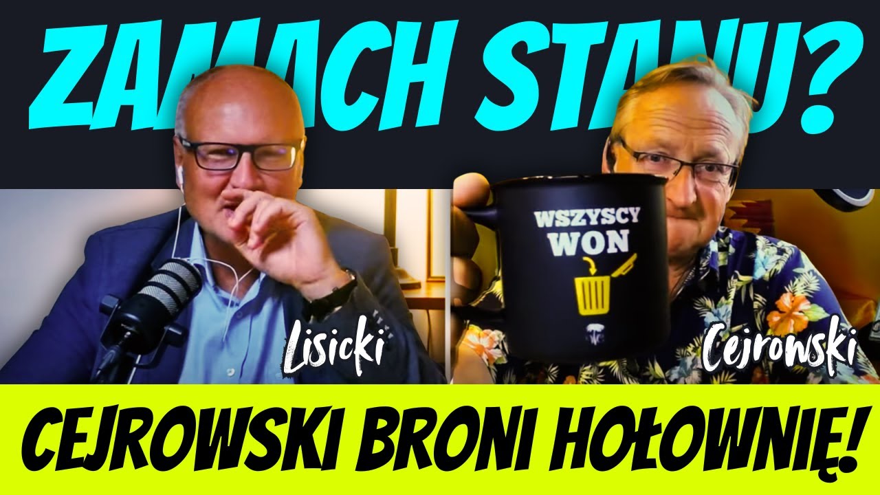 Zamach stanu czy Szymuś piardnął? Cejrowski: będę bronił Hołowni! UE strzela ludziom w stopę (CŁA) Zamach stanu czy Szymuś piardnął? Cejrowski: będę bronił Hołowni! UE strzela ludziom w stopę (CŁA)