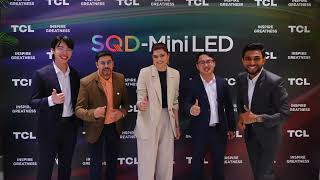 Highlights from the TCL SQD-Mini LED launch event.