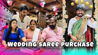 WEDDING SAREE SHOPPING 🛍️ | KOCHU SAREE TRIAL