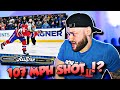 SOCCER FAN Reacts to NHL ALL STARS : HARDEST SHOT