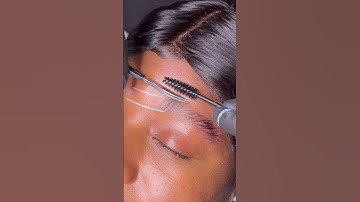 ✨UNBELIEVABLE brow lamination✨ Product details in IG video #browlamination #nycbrows #wow
