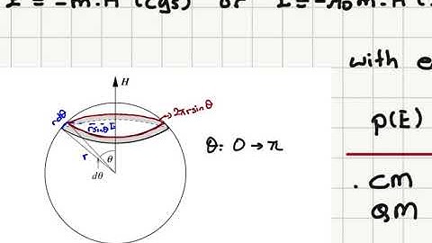 Week 5-6 Langevin Theory of Paramagnetism - 1