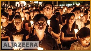 Hong Kong: Thousands join vigil for Tiananmen Square massacre anniversary