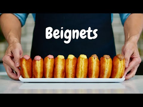 Beignets recipe: 3 flavors (vanilla, raspberry and chocolate) to satisfy everyone!