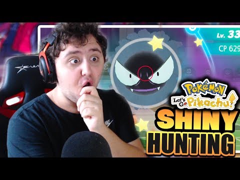 Live Shiny Gastly Hunting Pokemon Lets Go Pikachu Lets Go Eevee Shiny Hunting