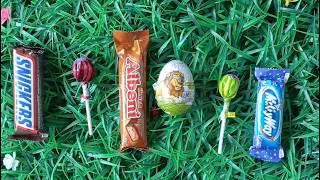 ASMR Hard Candy Crunch ASMRSatisfying Candy Compilation ASMRRainbow Candy ASMR Sounds