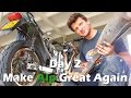 TRANSALP Motorcycle Rebuild Project (Day2): Taking apart motorcycle - MAGA